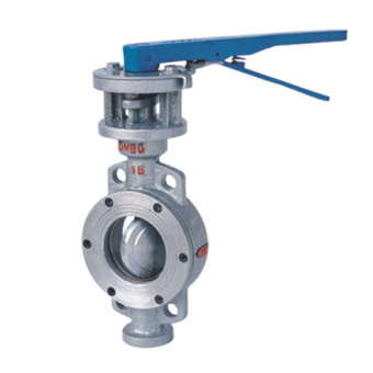 Handle hard seal butterfly valve